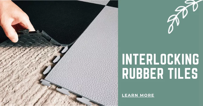 Interlocking Floor Rubber Tiles